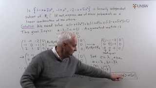 Ch6Pr43: Linear Independence of Polynomials