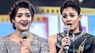 Nayanthara And Ritika Singh's Beautiful Speeches Made Their Fans Goes Crazy At SIIMA