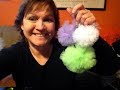 Let's make tulle pom-poms