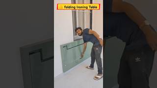 Folding Ironing Table #home #interiordesign #carpenter #woodworking #diy #ideas #amazing