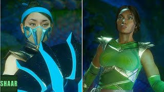 Mortal Kombat 11 - Kitana Vs Jade - All Intros Dialogues