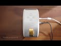 benq gv31 portable ceiling projector how to charge with power bank via usb c