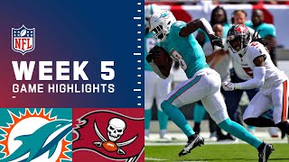 Dolphins vs. Buccaneers Week 5 Highlights | NFL 2021
