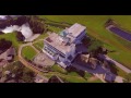 drone film of burgh island hotel at bigbury on sea in devon