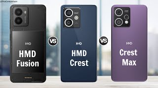 HMD Fusion 5g vs HMD Crest 5g vs HMD Crest Max 5g || Full Comparison