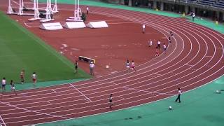 2013　高校総体南九州大会 男子マイル予選2組