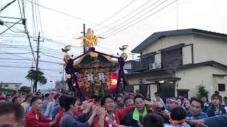 平成31年 海老名市 本郷 本郷神社 例大祭 神輿渡御 宮入