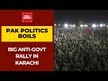 Thousands Protest In Karachi Demanding Pakistan PM Imran Khan's Resignation