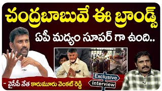 చంద్రబాబువే ఈ బ్రాండ్స్ ఏపీ మద్యం సూపర్ గా ఉంది.. || YCP Venkat Reddy On Babu | Himalayan TV Telugu