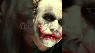 Joker Talks to Batman | Heath Ledger | The Dark Knight #shorts