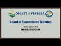 board of supervisors meeting january 9 2024