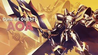 LADMO: GUIA DE QUESTS AOA (Alphamon Ouryuken Awaken) !!!