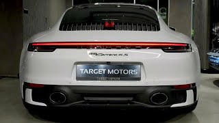 2023 Porsche 911 Carrera 4 Perfect Sports Car - Exterior Interior Walkaround - 2022 LA Auto Show