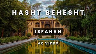 HASHT BEHESHT PALACE, A 400 YEARS OLD SCHOOL IN ISFAHAN ! LET'S HAVE A WALK! (4K - WITH SUBTITLES)