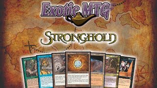 ExoticMTG - Stronghold Booster Pack Opening for a Patron! Mox Diamond?!