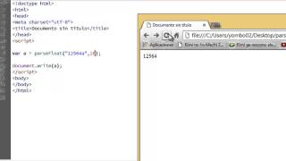 Javascript tutorial 32. ParseFloat function
