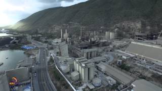 Carib Cement Aerial View Kingston jamaica