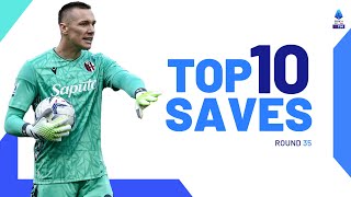 Skorupski’s extraordinary reflexes | Top Saves | Round 35 | Serie A 2023/24