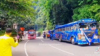 අම්මෝ  රැජිණිගෙයි   දගයගෙයි නැමිල්ල 😲 / new bus video /new 2022 bus video /bus race