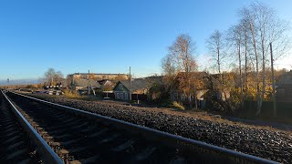 4k Архангельск прогулка по ул. Смольный буян и Стрелковая