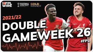 FPL Double Gameweek 26  | The FPL Wire | Fantasy Premier League Tips 2021/22