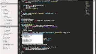 part 3: Google maps API: directions service