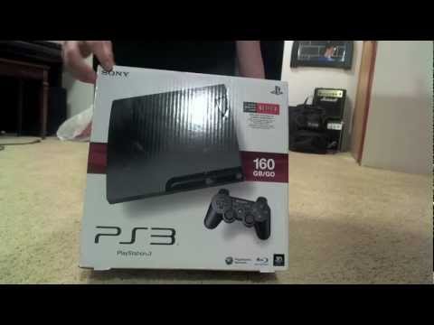 PlayStation 3 Slim Unboxing & First Look PlayStation 3 Slim Unboxing & First Look