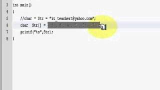 C Programming Tutorial 31 Loops C C++ - String Array, Pointer