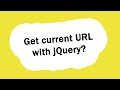 Get current URL with jQuery?