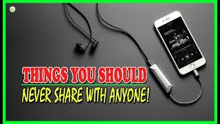 8 Things You Should Never Share With ANYONE! - Things Not To Share | Best Home Remedies