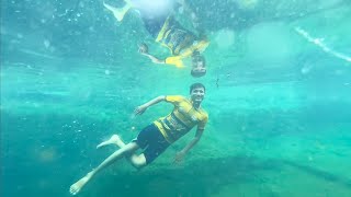 Underwater Shoot😍... गेलो पोहायला 😃. गावाकडील Swimming pool..