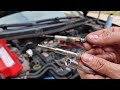 diagnostyka i wymiana Świec Żarowych volkswagen golf iv 1.9 tdi asz glow plug diagnose and change