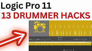 13 LOGIC PRO 11 DRUMMER HACKS TIPS & TRICKS - Session Players