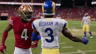 Los Angeles Rams vs San Francisco 49ers NFL Today Live 11/15 | NFL Full Game Highlights - Madden 22