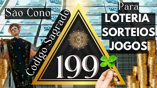 Código Sagrado Agesta 199  de São Cono Para Ganhar Na LOTERIA