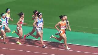 2024年度熊本県高等学校総合体育大会陸上競技対校選手権大会【女子800m準決勝3組目】