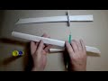 DIY -  How to make the SAMURAI SWORD with a scabbard from A4 paper