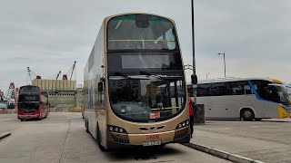 [金蛋冬天渡過接近聖誕節時刻‎@buscaptainmiku_wt6088]九巴Volvo B9TL AVBWU629 UZ3318(路線6C)九龍城碼頭-美孚