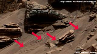 Perseverance Rover | Curiosity captured Signs of Martian life 's image on Mars's surface