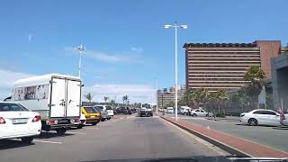 Drive Tour of the Beachfront Durban, January 2022