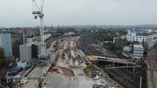 HS2 Construction Euston Approaches and station