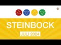 STEINBOCK ♑️ JULI 2024 