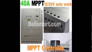 Belismart Tracer4210 40A,MPPT Tracer4210RN Solar Regulators Tracer4210 Charge Controller 12V 24V