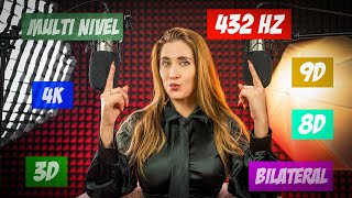 ASMR 432 hz, 3D, 4K, MULTINIVEL, 8D, 9D Y BILATERAL! Tu Eliges | Asmr español | Asmr with Sasha