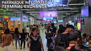 Glimpse of Paranaque Integrated Terminal Exchange (PITX): Metro Manila Walk \u0026 DTPC (12.3.24: 4K-UHD)