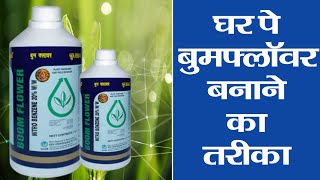 घर पे बुमफ्लॅावर बनाने का तरिका । boomflower | Nitrobenzene