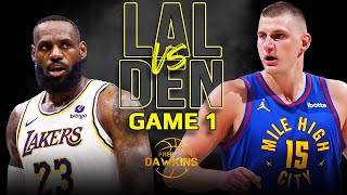 Los Angeles Lakers vs Denver Nuggets Game 1  Highlights | 2024 WCR1 | FreeDawkin
