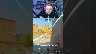 Угадай какой лвл фэйсит и получи 10$ #cs #csgo #s1mple #twitch #cs2