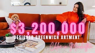 Inside a $3 Million Greenwich Designer Apartment | New York Apartment Tour