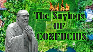 QUOTES OF CONFUCIUS with a view from the drone and voice acting and relax music
